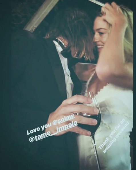 Kevin Parker tuvo una boda de ensueño con todo y hamburguesas de McDonalds para el after