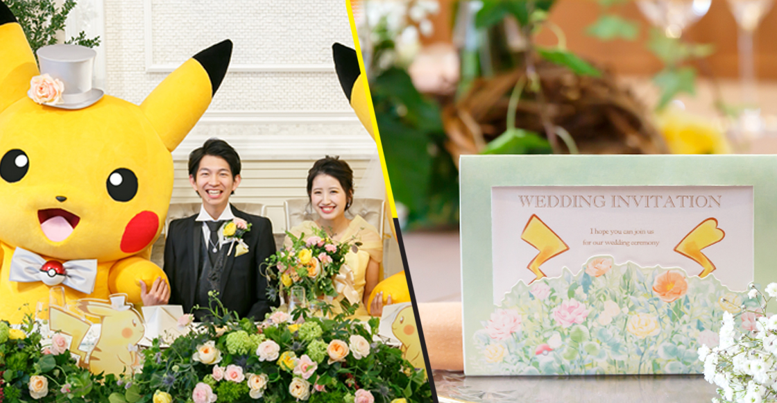 ¡Nerdgasmo! En Japón ya hay bodas con temática de Pokémon