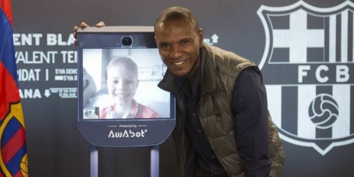 Niños hospitalizados 'estarán presentes' en la Champions League gracias a robots