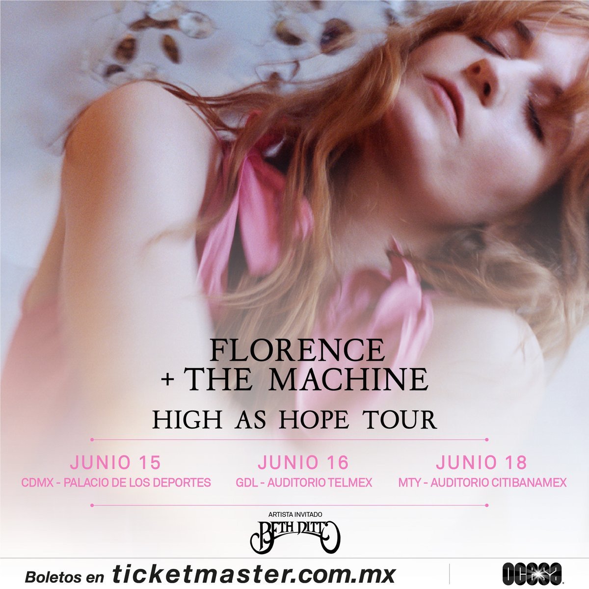 ¡Florence + The Machine regresa a México después de 7 años!