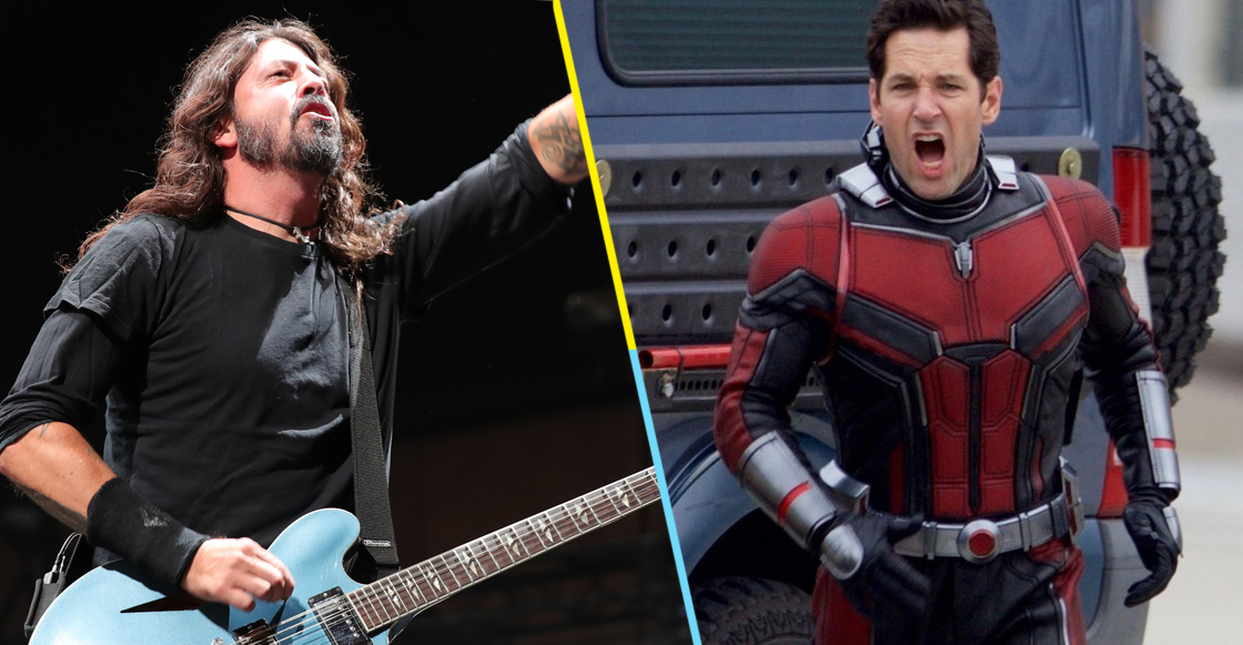 Tienes que ver a Ant-Man rockeando durísimo en el concierto de Foo Fighters