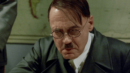 Bruno Ganz - Papel como Adolf Hitler
