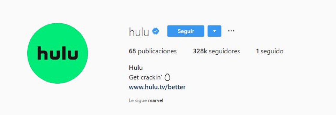 Hulu compra publicidad del huevo de Instagram