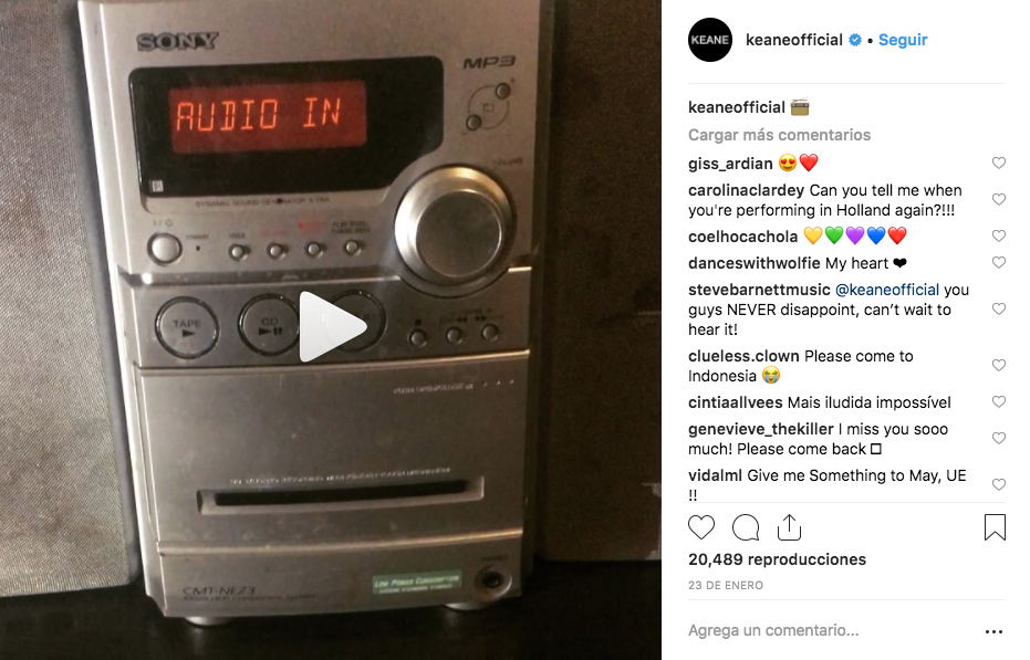 ¡Nuestras plegarias han sido escuchadas! ¡Keane confirma que ya está trabajando en nuevo disco!