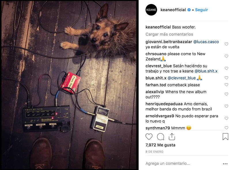 ¡Nuestras plegarias han sido escuchadas! ¡Keane confirma que ya está trabajando en nuevo disco!