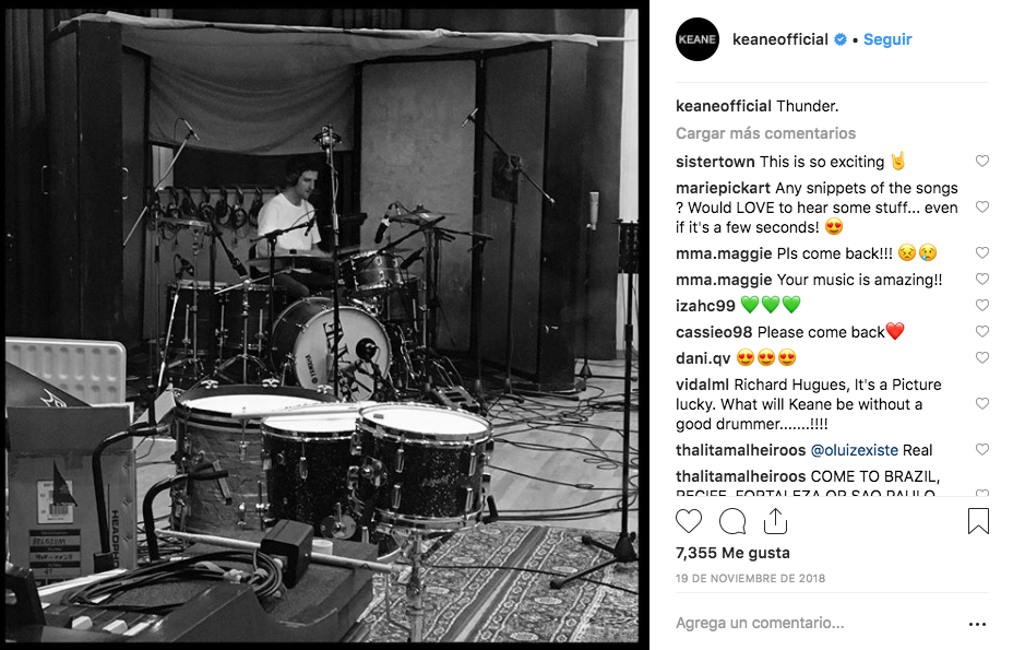 ¡Nuestras plegarias han sido escuchadas! ¡Keane confirma que ya está trabajando en nuevo disco!