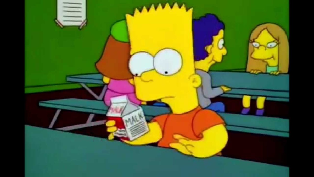 Escena de Los Simpson