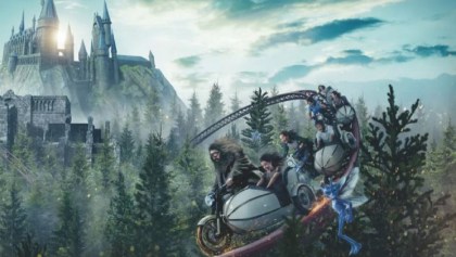 Montaña rusa inspirada en Harry Potter
