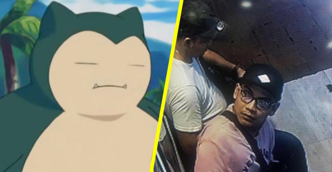 ¿Prepárense para los problemas? Sujetos se roban un Snorlax gigante de peluche
