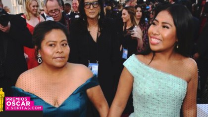 Orgullo nivel: Yalitza Aparicio llevó a su mamá a los premios Oscar 2019
