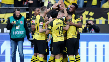 El doblete de Paco Alcácer que llevó al Dortmund a la cima de la Bundesliga