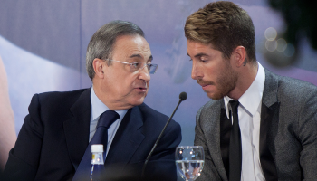 "Me pagas y me voy", el pleito entre Sergio Ramos y Florentino Pérez