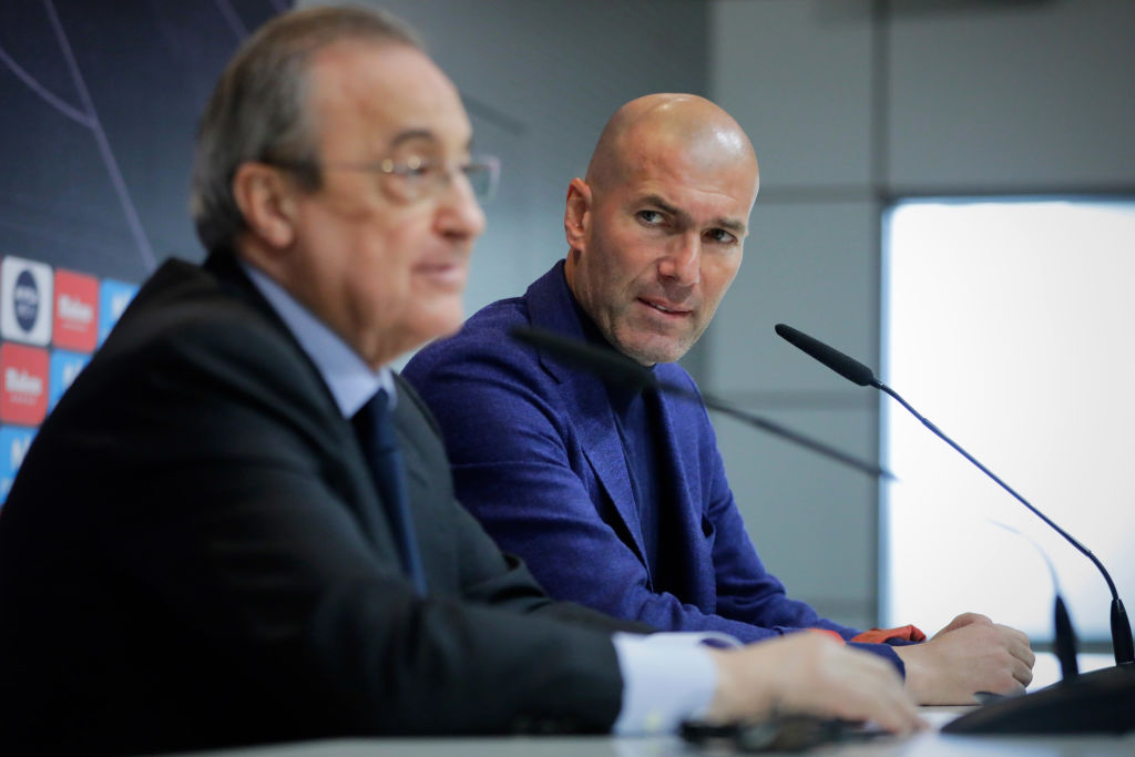 Zidane volvió al Real Madrid y los aficionados explotaron de alegría en Twitter