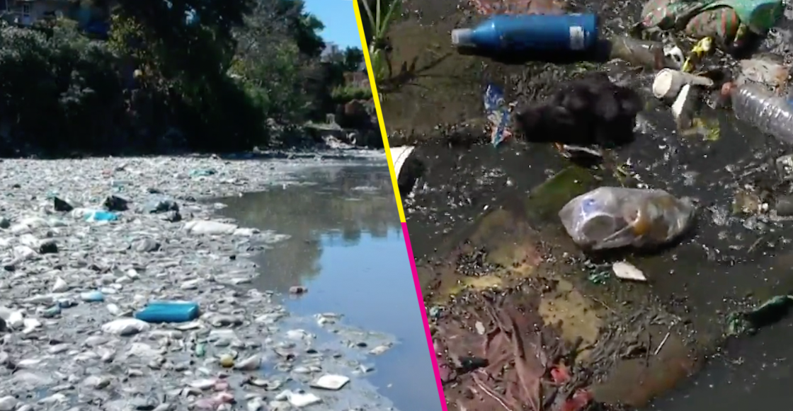¿Por qué son así? Vecinos llenan de basura a la Presa Becerra en CDMX