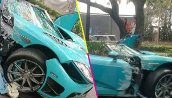 Tsss, rápido y furioso: difunden video del choque del Koenigsegg CCXR Special One