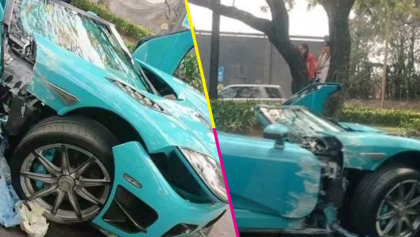 Tsss, rápido y furioso: difunden video del choque del Koenigsegg CCXR Special One