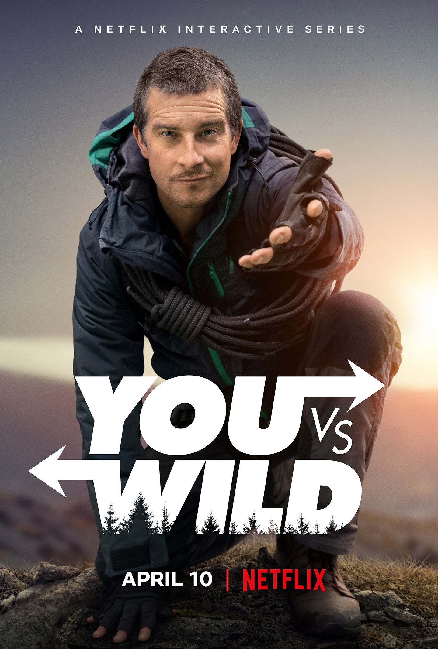 'You v.s Wild', la nueva serie interactiva de Netflix protagonizada por Bear Grylls
