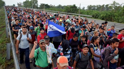 Nueva caravana migrante se dirige rumbo a Estados Unidos; siguen en Chiapas