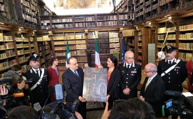 Italia devuelve a México 596 exvotos y arte sacro robados e introducidos al mercado negro 