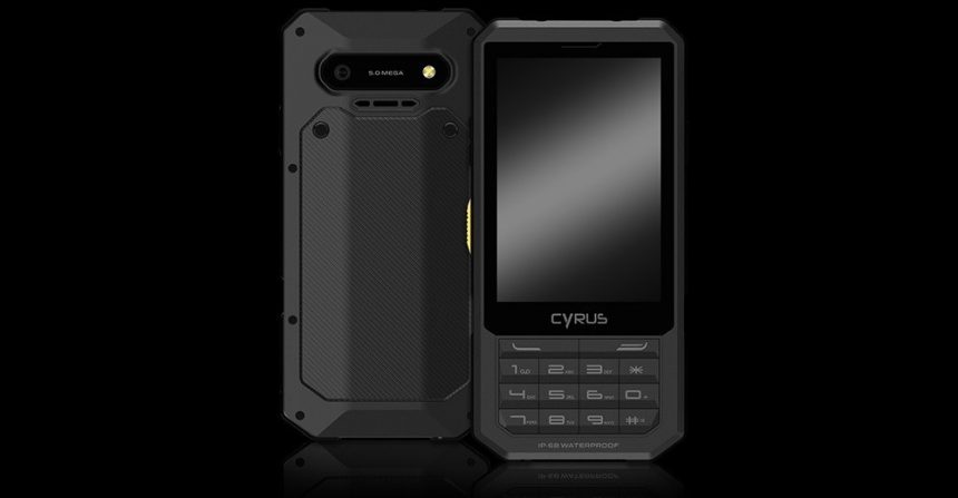 Cyrus, el smarthphone sumergible que aguanta caídas hasta de 2 metros