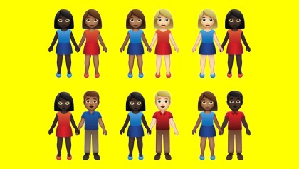 Amor para todos: ¡Ahora habrán emojis de parejas interraciales!