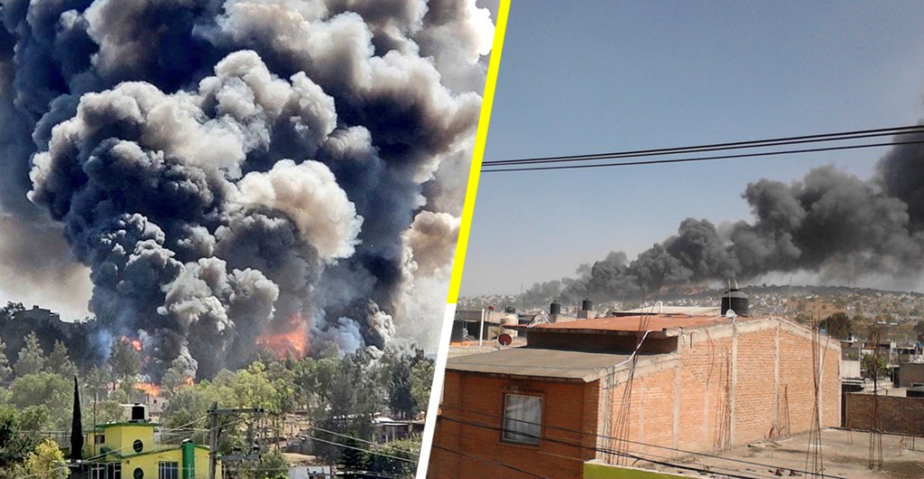 Se registra explosión de un polvorín en Chimalhuacán, Edomex
