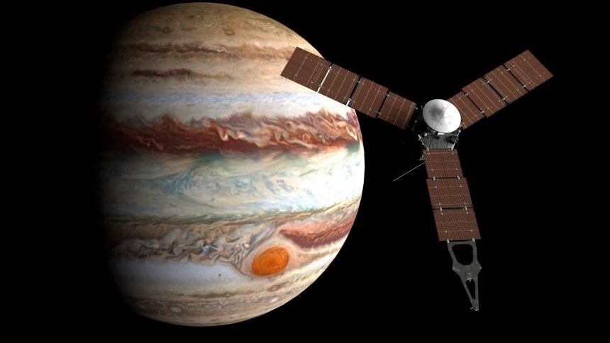La fotografía más cercana a la Gran Mancha Roja de Júpiter 