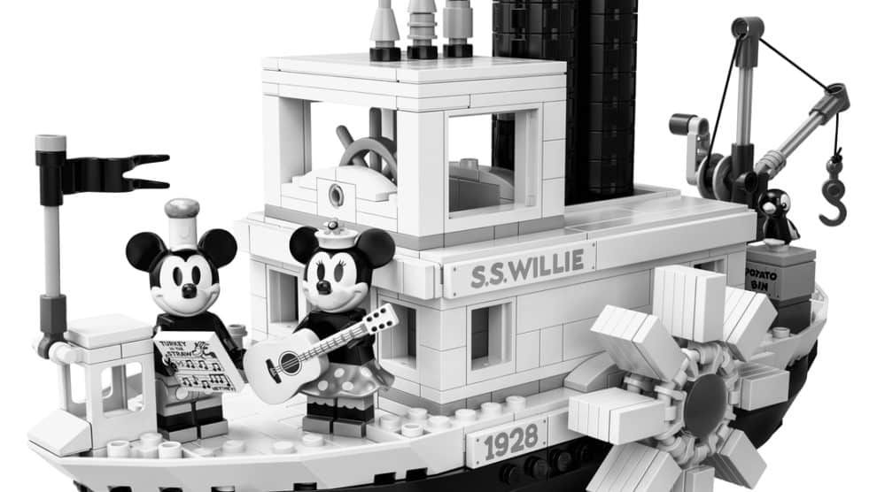 Lego lanzará una edición especial de ‘Steamboat Willie’