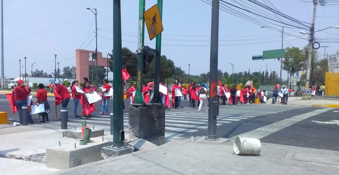 Agreden a manifestantes con palos y piedras en Iztapalapa; protestaban por inseguridad
