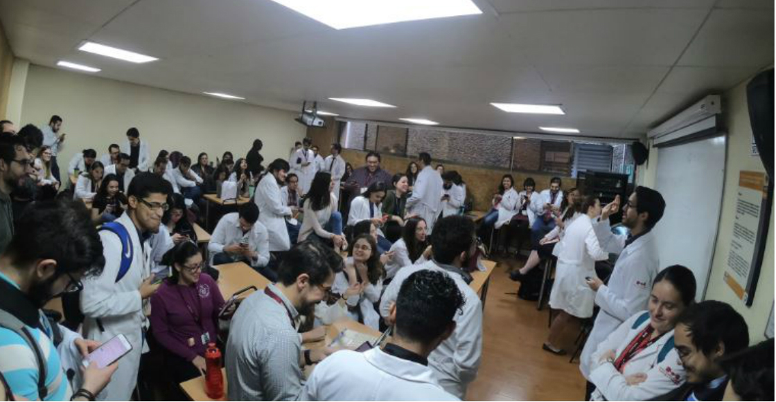 Médicos residentes inician paro indefinido de labores en el Instituto Nacional de Psiquiatría