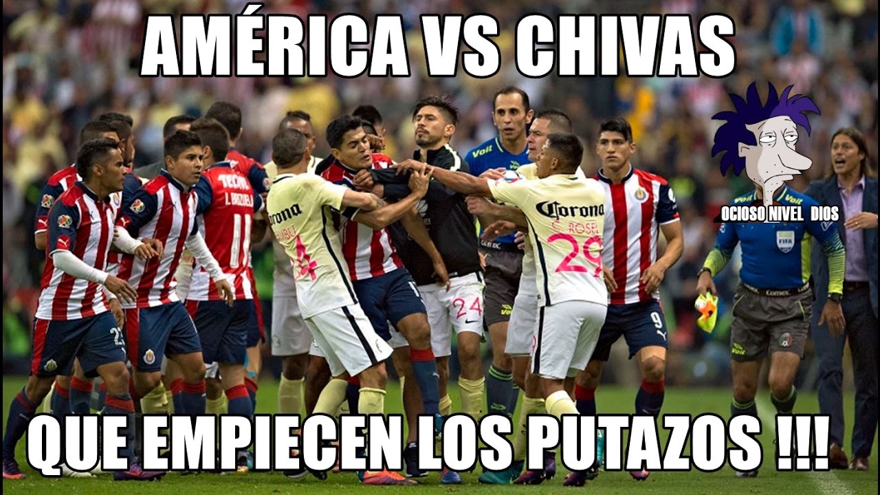Chivas volvió a perder ante el América, las risas no faltaron... ¡y los memes tampoco!