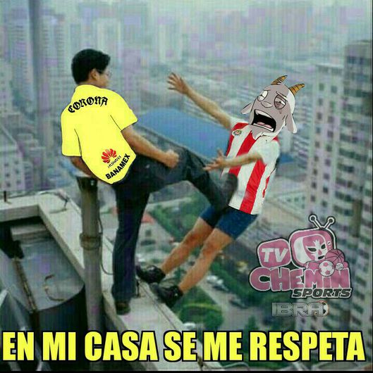 Ay, ay, ay, ay… Chivas no llores, porque llegaron los memes y América metió los goles