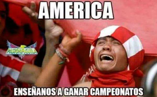 Ay, ay, ay, ay… Chivas no llores, porque llegaron los memes y América metió los goles