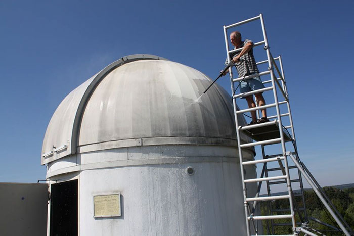 ¡Aww! Un observatorio alemán se convirtió en un R2-D2 gigante 