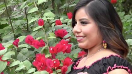 Ella es la joven de la etnia tének que será coronada reina de belleza en San Luis Potosí
