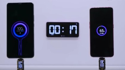 What?! El cargador Xiaomi puede llenar la batería de un smartphone en 17 minutos