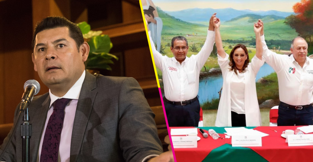 Tras polémica con Barbosa, el PRI levanta la mano para recibir a Alejandro Armenta en Puebla