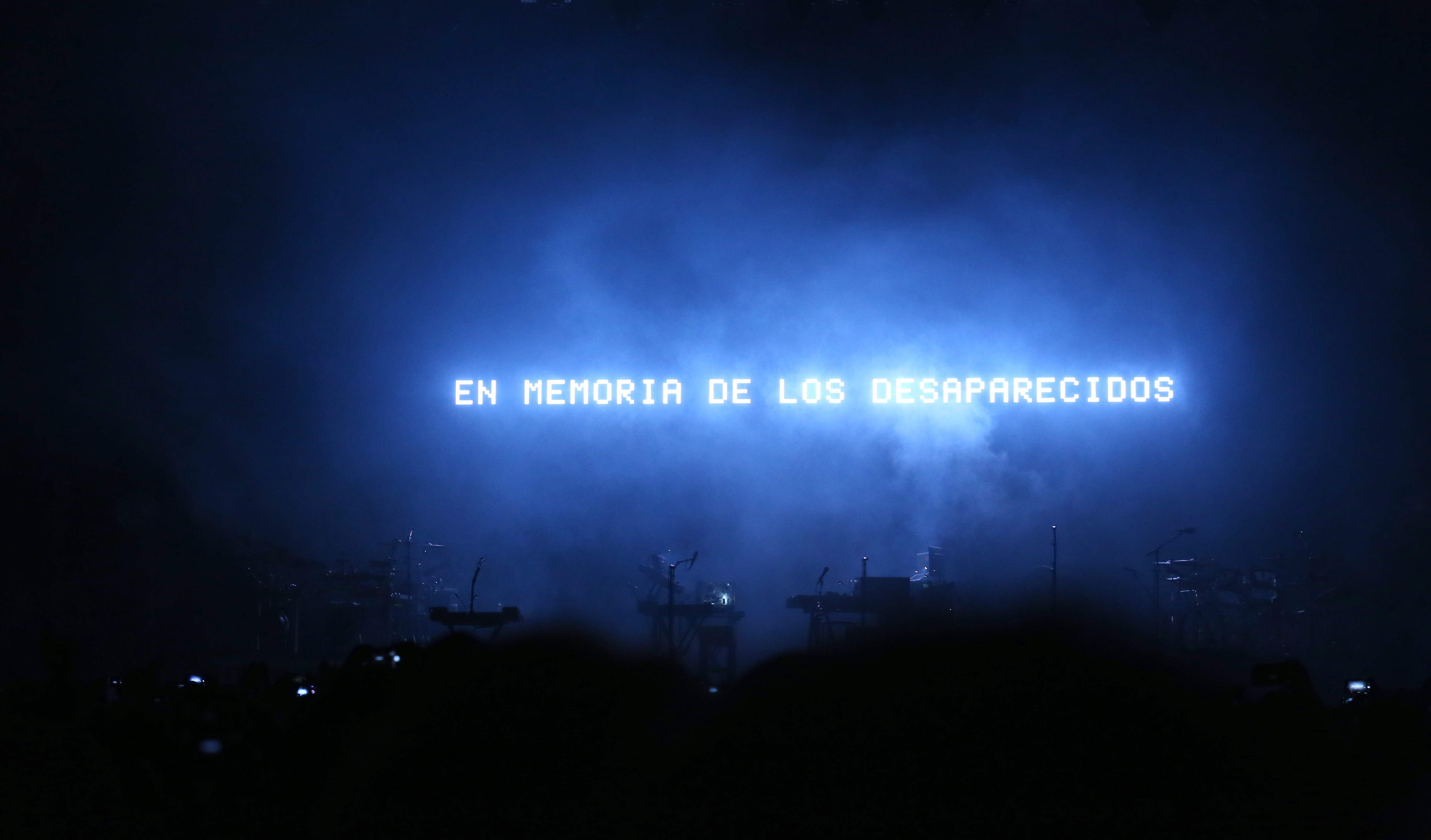 Massive Attack no se mostró indiferente a la problemática de México en Ceremonia 2019