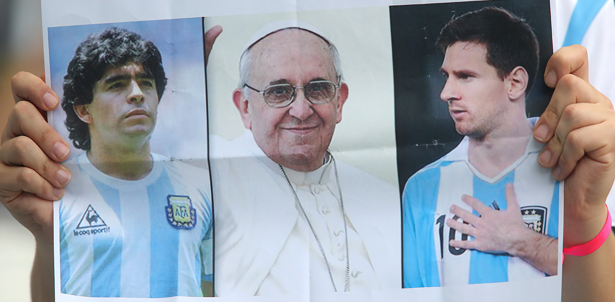 "Es un lujo, pero no es Dios": El Papa Francisco sobre Messi