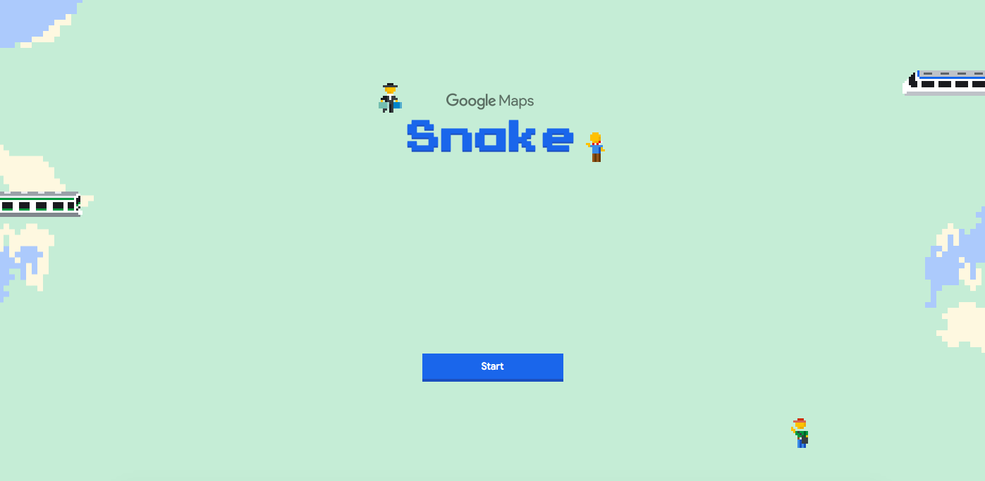 ¡El clásico juego arcade de 'Snake' llegó a Google Maps y te decimos cómo jugarlo!
