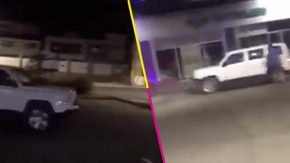 Conductor estrella su camioneta contra un establecimiento en Jalisco