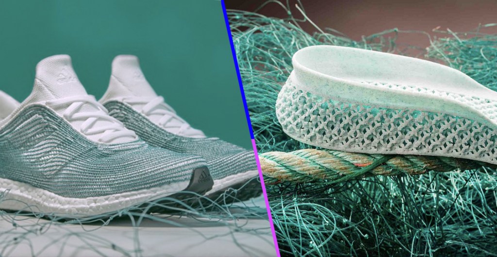 Adidas está elaborando 11 millones de tenis hechos 100% con plástico reciclado