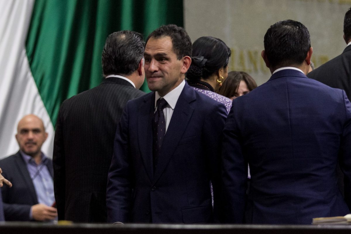 CIUDAD DE MÉXICO, 13DICIEMBRE2018.- Arturo Herrera rindió protesta como subsecretario de Hacienda y Crédito Público, ante el pleno de Cámara de Diputados.