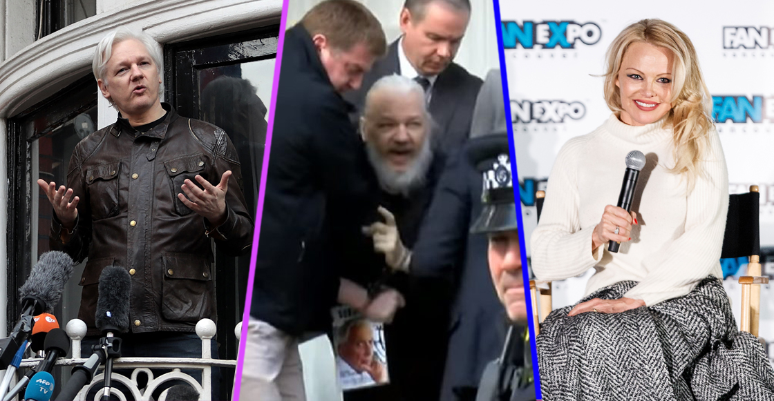 ‘Eres la perra de América’: Pamela Anderson, supuesta pareja de Assange, reacciona a su arresto