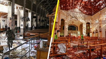 Más de 200 personas muertas y 450 heridas tras una serie de explosiones en iglesias y hoteles de Sri Lanka