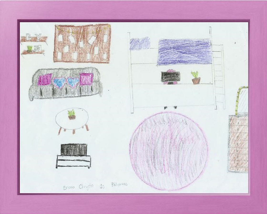 Unos niños dibujaron sus cuartos ideales y, vaya... ¡se ven increíbles en  la vida real!