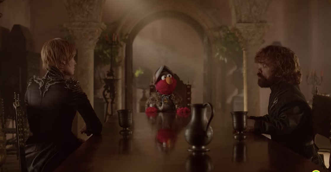 Plaza Sesamo is coming: Elmo llega a King's Landing para aconsejar a Tyrion y Cersei Lannister