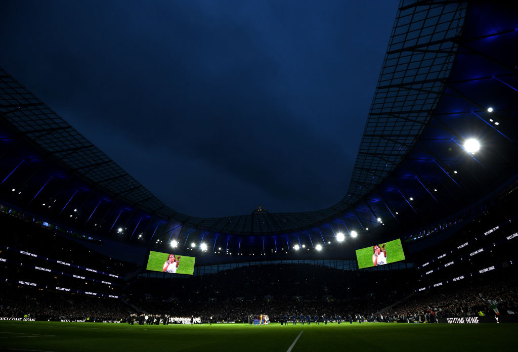 En imágenes: Así fue la inauguración del nuevo estadio del Tottenham