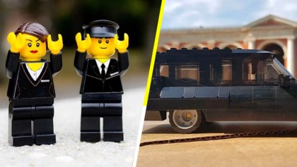 LEGO Funeral: El conjunto de piezas que ayuda a los niños a entender la muerte