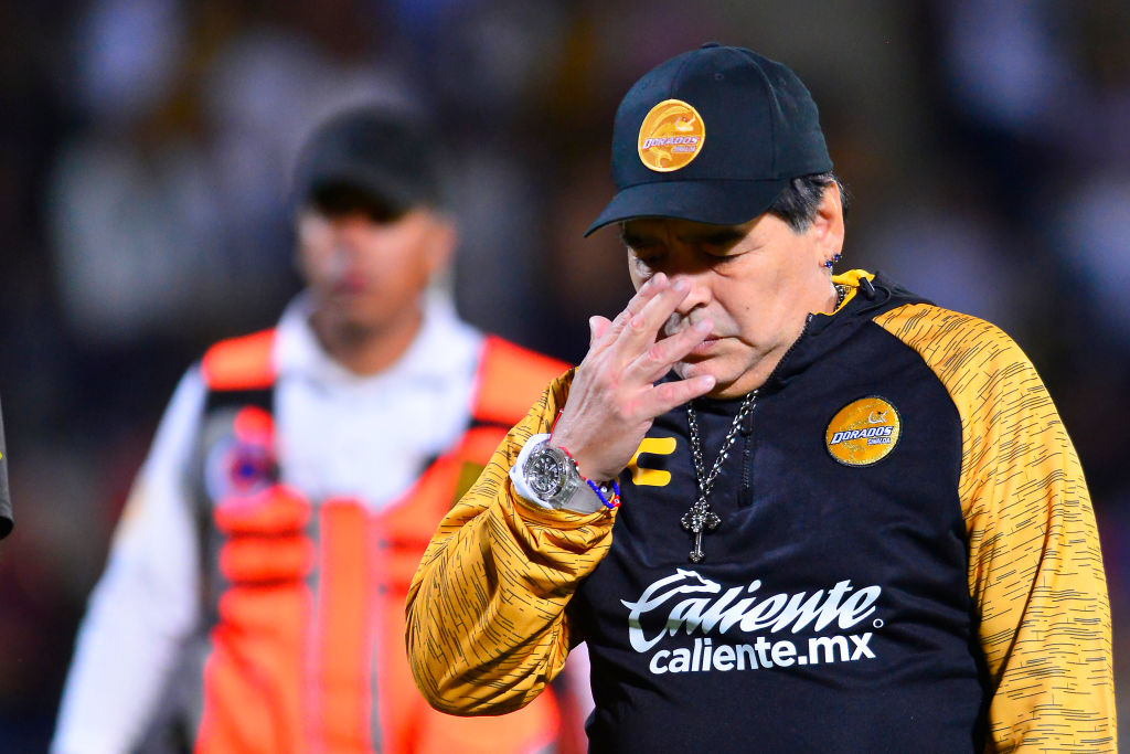 ¡No es broma! Maradona abandonaría a Dorados terminando el Clausura 2019 